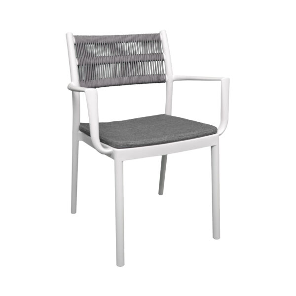 Scaun ARIF~White Descoperă scaunul ARIF White, perfect pentru mobilierul Horeca, bucătării sau grădini. Cu un design elegant și confortabil, este ideal pentru terase și spații de relaxare. Alege calitate și stil pentru orice ambient!