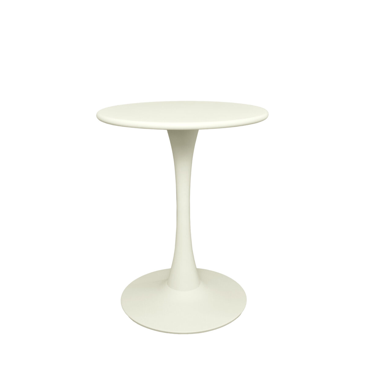 Masă Terasă Noris White Descoperă masa de terasă Noris White, perfectă pentru outdoor! Cu un design modern și durabilitate excepțională datorită metalului vopsit electrostatic, această masă cu diametru de 60 cm se integrează perfect în orice spațiu exterior. Ideală pentru Horeca și mobilier de grădină!