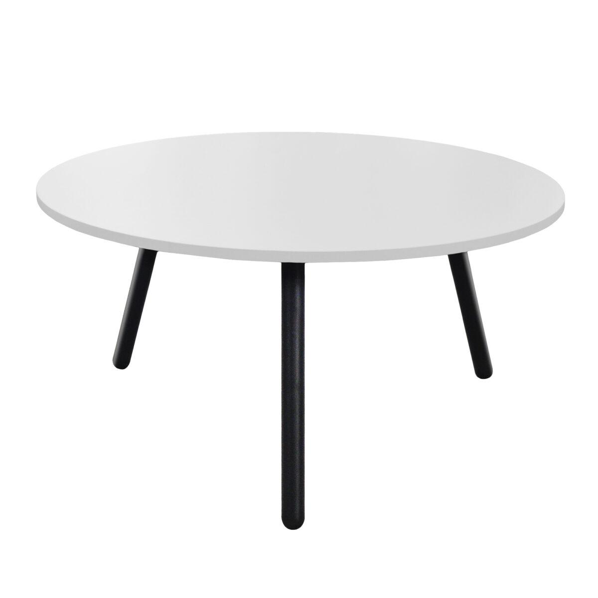 Fusion Rondo 3 Table Ø1500 with 3 Legs Discover the Fusion Rondo 3 Ø1500 table, perfect for offices and conferences! With a modern design, a 36 mm melamine chipboard top, and a sturdy metal frame, this table offers durability and functionality in any space. Ideal for meetings and collaboration!