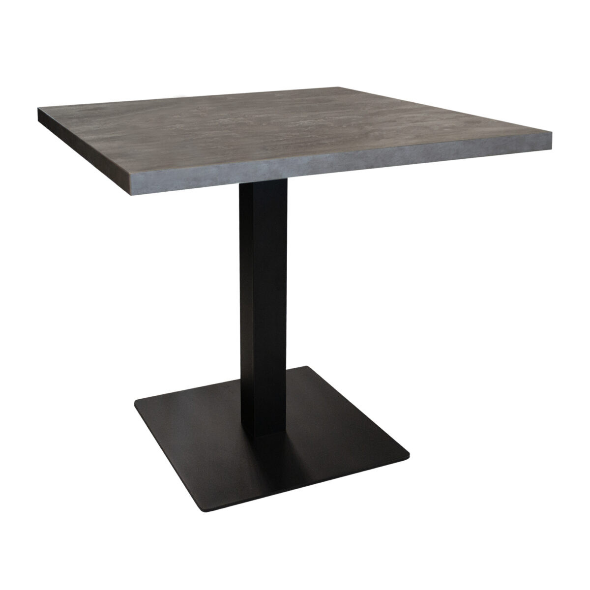 Masa HoReCa 80*80+baza 49*49 Descoperă masa HoReCa 80*80+baza 49*49, perfectă pentru mobilierul din restaurant, bucătărie sau terasă. Blatul din pal melaminat, cadru metalic rezistent și design modern o fac alegerea ideală pentru orice spațiu. Dimensiuni: 80x80 cm, înălțime 75 cm.