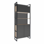 Urban 90 Double Box Shelf (full back) Discover the Urban Shelf 90 Double Box, a modern office shelf with an elegant design and maximum functionality. Ideal for efficiently organizing your workspace, this shelf fits perfectly into any office decor. Choose quality and style!