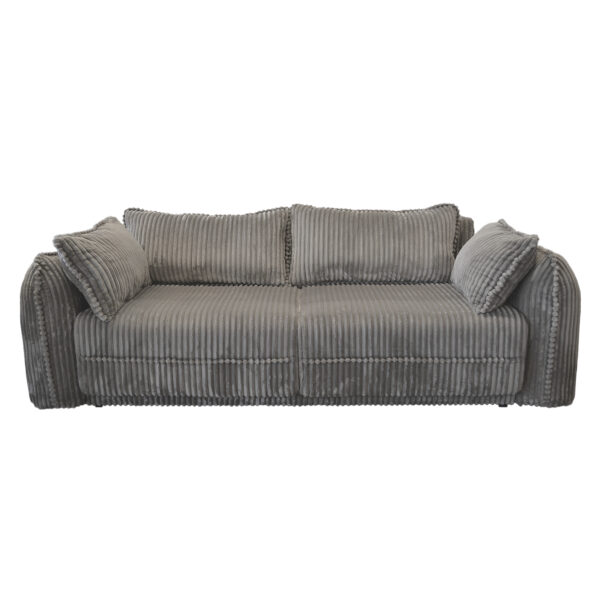 Canapea Tina Descoperă canapeaua TINA, ideală pentru un living modern și confortabil! Cu un cadru din lemn, umplutură din spumă și tapițerie velvet, adaugă stil și confort în casa ta. Mecanismul PUMA transformă rapid canapeaua într-un pat pentru oaspeți, cu ladă de depozitare inclusă.