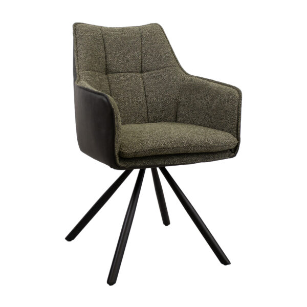 Scaun Nest Green Descoperiți Scaunul Nest Green, ideal pentru mobilier Horeca și bucătării moderne! Confortabil, elegant și cu tapițerie de calitate, acest scaun rotativ combină funcționalitatea cu un design impecabil. Perfect pentru mesele zilnice sau evenimente speciale!