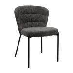 Scaun Escada Vivaldi~Dark Grey Descoperă scaunul Escada Vivaldi Dark Grey, perfect pentru mobilă de bucătărie! Elegant și confortabil, cu un cadru din metal și tapițerie de calitate, este ideal pentru mesele cu familia sau prietenii. Ușor de integrat în orice interior!