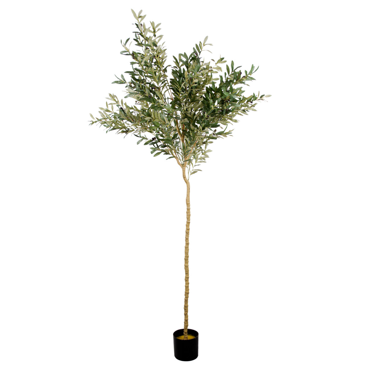 Arbore de Maslin 240 cm Adaugă eleganță și rafinament în decorul tău cu Arborele de Măslin artificial de 240 cm. Ideal pentru birou, cameră de copii sau living, acest obiect decorativ necesită întreținere minimă și oferă un aspect natural și sofisticat. Integrează-l ușor în orice spațiu!