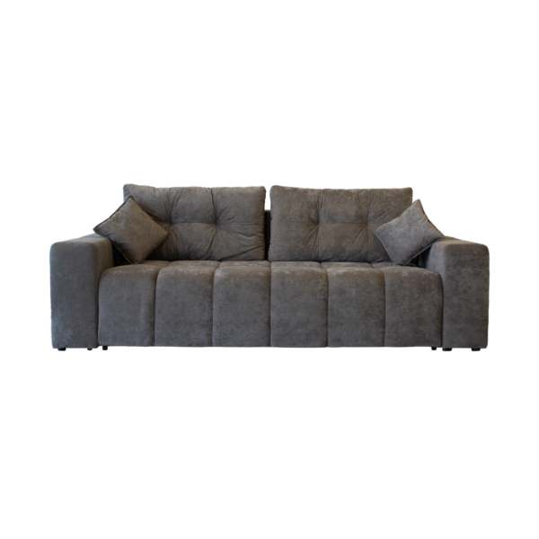 Canapea Brando Descoperă canapeaua Brando - combinație perfectă de eleganță și confort. Cu un cadru solid, suport optim, tapițerie din catifea și ladă de depozitare, este ideală pentru orice interior modern. Transformă-te rapid într-un pat confortabil de 160x200 cm!
