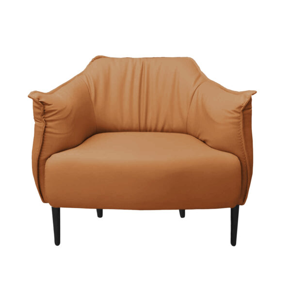 King Brown Armchair Discover the KING Brown armchair, perfect for comfort and style! With a robust metal frame and eco-leather upholstery, this armchair fits any decor. Its generous dimensions guarantee an unforgettable relaxation experience. Ideal for the office or living room!