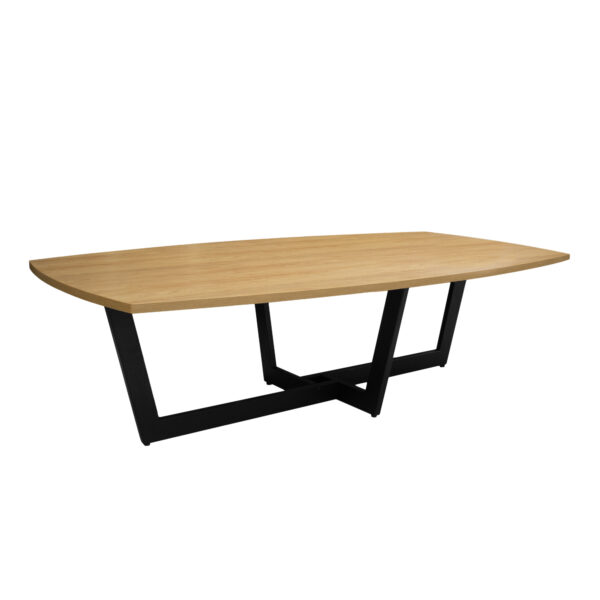 Masa Conferinta HERTZ NEW 2700×1400 Descoperiți masa de conferință Hertz NEW, cu dimensiuni de 270x140 cm, perfectă pentru birou și întâlniri eficiente. Blatul din PAL melaminat și cadrele metalice oferă durabilitate și eleganță, ideală pentru mediile profesionale. Asigurați un spațiu de lucru inspirat!