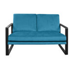 YORK Blue Sofa Discover the YORK Blue sofa, a modern piece of furniture that combines comfort with elegant style! Upholstered in soft velvet and available in various colors, it integrates perfectly into any interior. Ideal for the office or at home! Choose comfort and design!