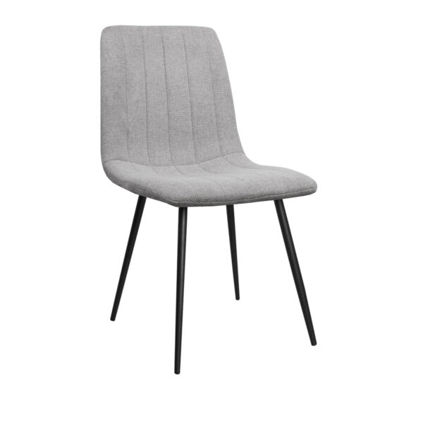Scaun Stav Light Grey Descoperă scaunul Stav Light Grey, perfect pentru bucătărie și birou. Cu un design modern și confort deosebit, este realizat din materiale de calitate, având un spătar din placaj și tapițerie din stofă. Alege Stil și Confort pentru un ambient plăcut!