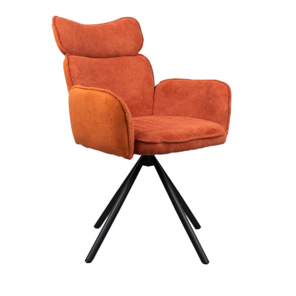 Scaun Sienna~Red Descoperă scaunul Sienna Red, un element esențial pentru mobilă de bucătărie ce adaugă culoare și rafinament. Cu design modern, cadru metalic și tapițerie din stofă, acest scaun oferă confort, durabilitate și o capacitate de 120 kg. Ideal pentru orice spațiu!