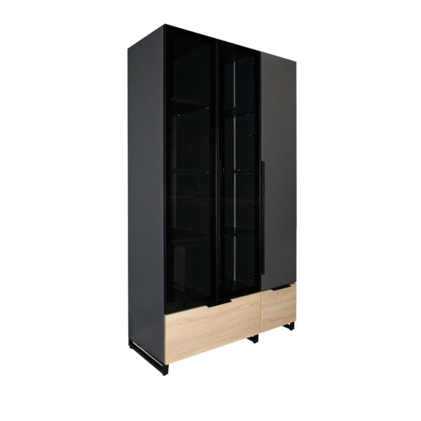 Dulap cu rame de aluminiu și iluminare LED Descoperiți dulapul cu rame de aluminiu și iluminare LED, o soluție modernă și funcțională pentru birou sau casă. Cu compartimente și sertare ușor de accesat, acesta oferă un design elegant și înaltă calitate. Ideal pentru organizarea eficientă a spațiului!