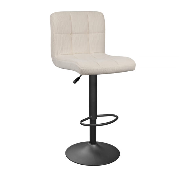 Scaun de Bar SB-044 Velvet Beige + Black Leg Descoperiți scaunul de bar SB-044 Velvet Beige cu picior negru, ideal pentru baruri sau bucătării. Confortabil și elegant, are înălțime ajustabilă, cadru durabil și tapițerie din catifea. O alegere perfectă pentru orice decor!
