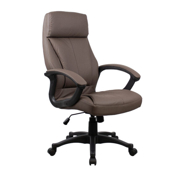 Fotoliu Birou BX-8850 Brown Descoperă fotoliul de birou BX-8850 Brown, un mix perfect între design modern și confort. Cu tapițerie din eco-piele și mecanism Tilt, acest scaun oferă suport excelent și stil, fiind ideal pentru orice birou. Susține până la 120 kg, garantând stabilitate și durabilitate!