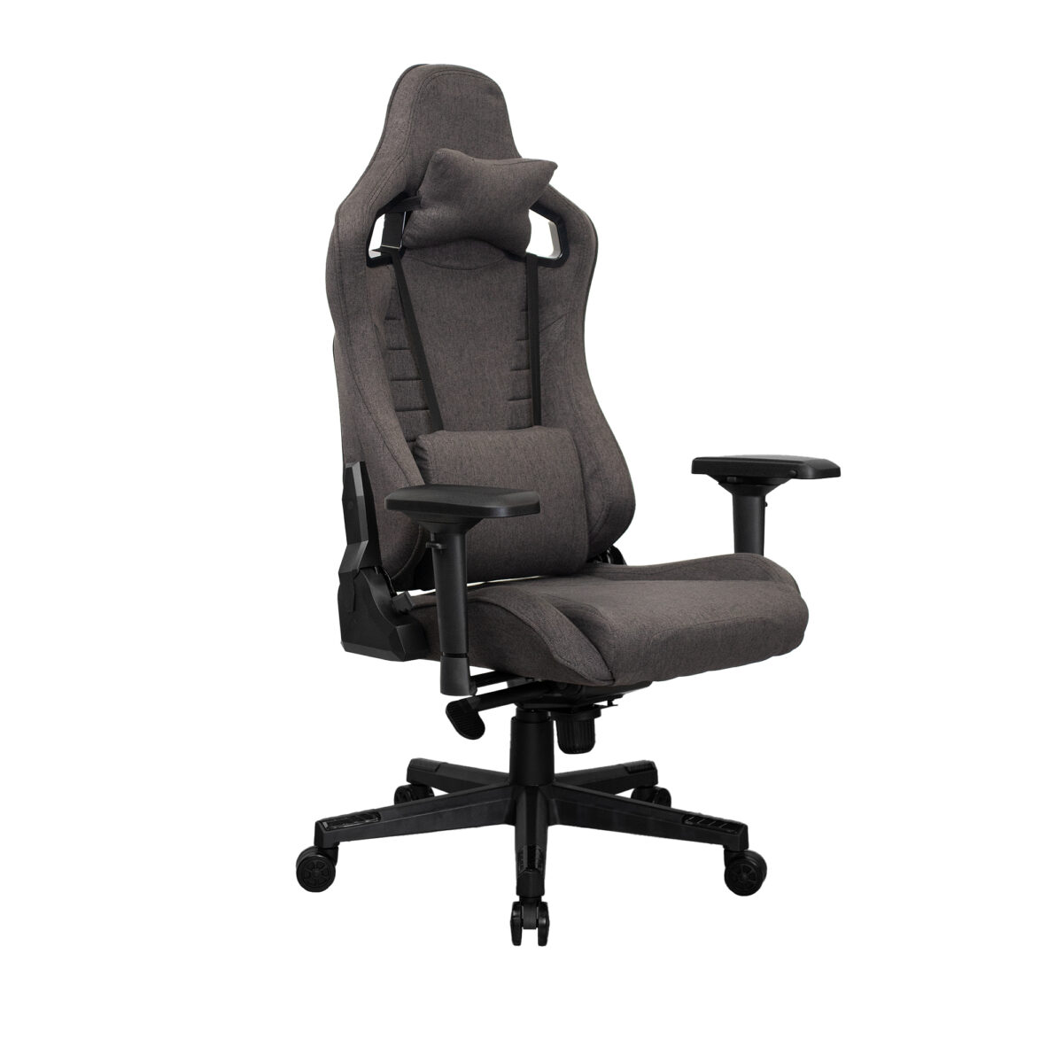 Fotoliu Gaming Dalen~Grey Descoperă Fotoliul Gaming Dalen Grey, ideal pentru birou și gaming! Cu suport ergonomic, tapițerie respirabilă și brațe reglabile, oferă confort și performanță pe termen lung. Baza din plastic dur asigură stabilitate, iar roțile gumate facilitează o mișcare lină. Alege confortul!