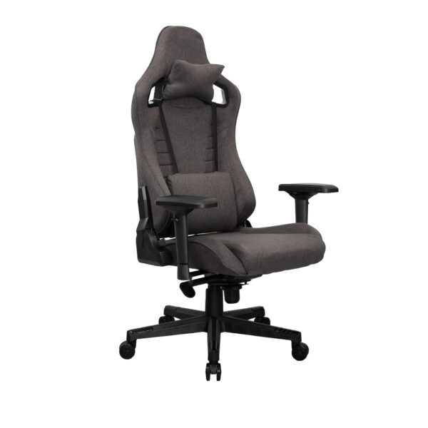 Fotoliu Gaming Dalen~Grey Descoperă Fotoliul Gaming Dalen Grey, ideal pentru birou și gaming! Cu suport ergonomic, tapițerie respirabilă și brațe reglabile, oferă confort și performanță pe termen lung. Baza din plastic dur asigură stabilitate, iar roțile gumate facilitează o mișcare lină. Alege confortul!