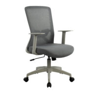 Fotoliu Birou Norton Grey Descoperă fotoliul de birou Norton Grey, combinând designul modern cu ergonomia. Ideal pentru birou sau acasă, oferă confort, susținere și ajustări personalizate pentru perioade lungi de lucru. Stabilitate garantată și ventilație excelentă. Alege confortul!