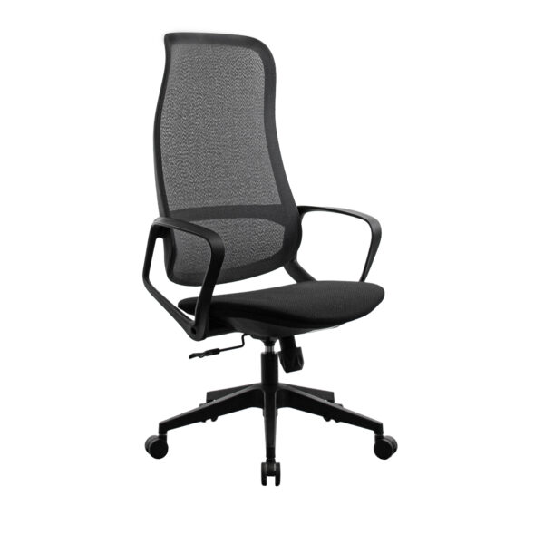 Fotoliu Birou Ted~Black Descoperiți confortul zilnic cu Fotoliul Birou Ted Black! Acest scaun ergonomic cu structură solidă, tapițerie din plasă acrilică și brate moi asigură o experiență de lucru plăcută. Mecanismul Tilt permite ajustări ușoare, fiind perfect pentru orice birou.