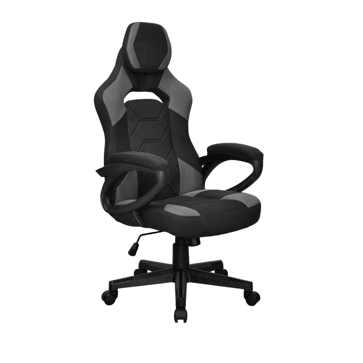 Fotoliu Gaming Devin Black/Grey Descoperă fotoliul gaming Devin în culorile Black/Grey, ideal pentru birou sau sesiuni intense de gaming. Design ergonomic, confort de lungă durată și suport ajustabil pentru gât. Perfect pentru utilizatorii care petrec mult timp la birou!