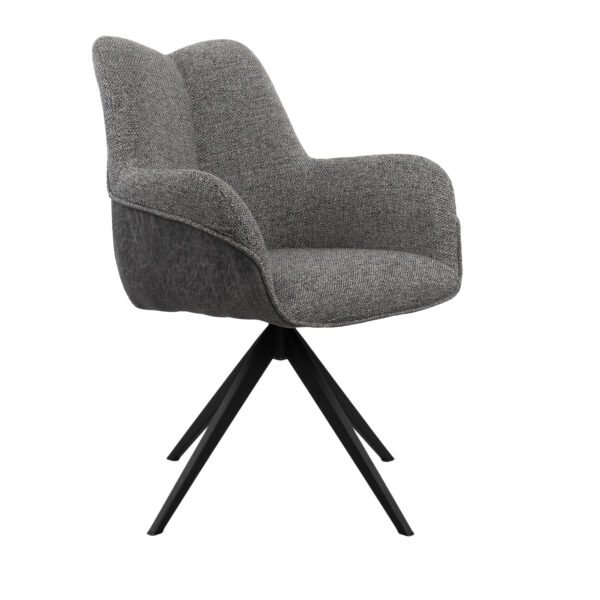 Scaun Brian Grey Descoperă scaunul Brian Grey, ideal pentru mobilă de bucătărie. Cu un design modern, cadru metalic durabil și tapițerie elegantă, oferă confort și mobilitate. Perfect pentru orice interior, cu un sprijin adecvat pentru o experiență de relaxare. Alege stilul și confortul!