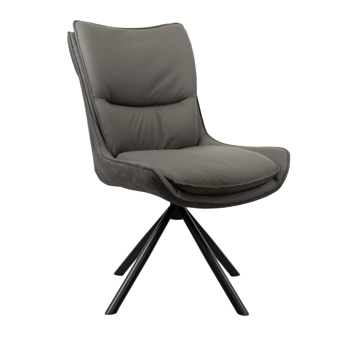 Scaun Davis Grey Descoperă scaunul Davis Grey, ideal pentru bucătărie sau living. Cu un design modern și confort sporit, acest scaun este construit din metal vopsit, oferind durabilitate și stabilitate. Tapițat în piele naturală, este perfect pentru orice spațiu elegant.