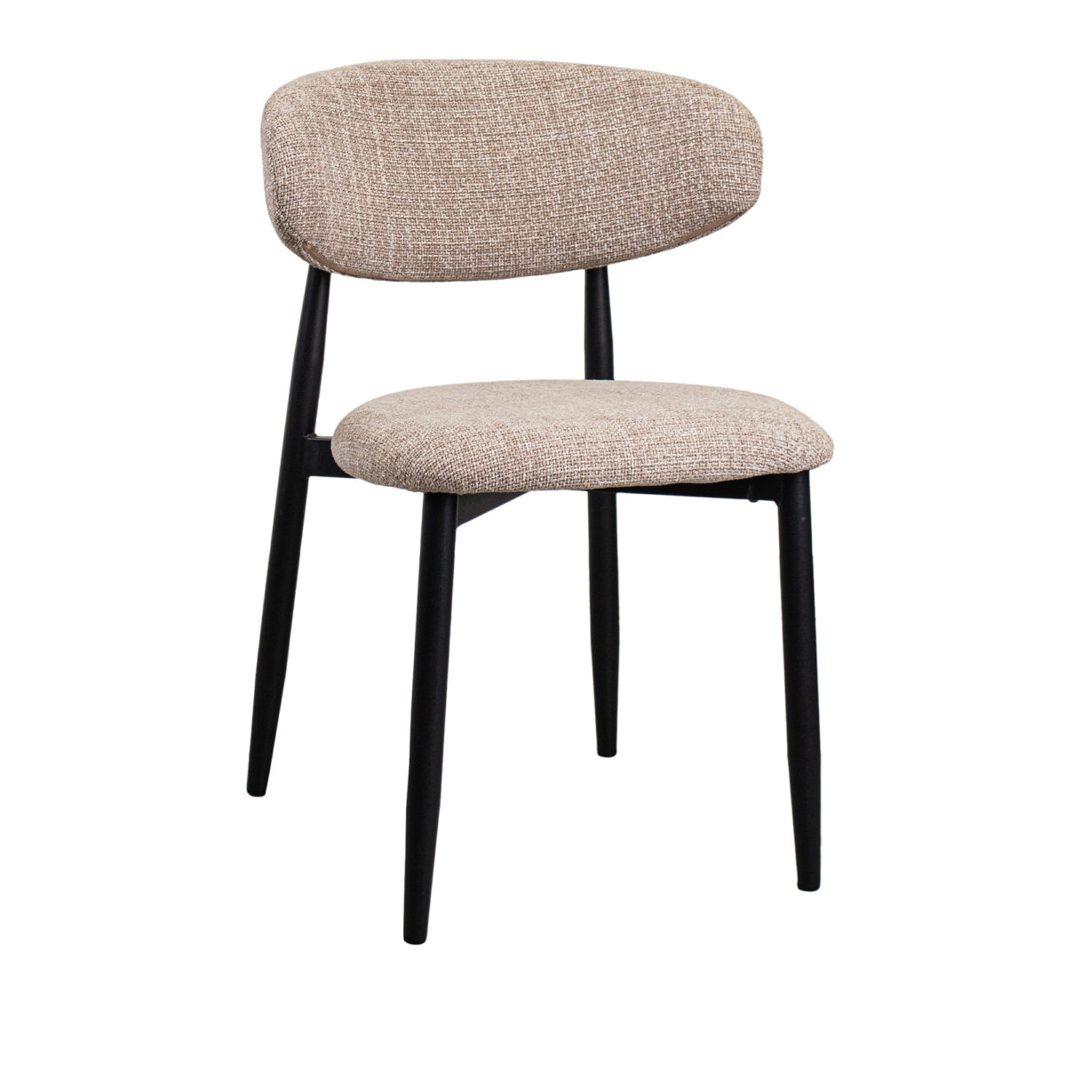 Scaun Meridian~Beige+Black Legs Descoperiți scaunul Meridian Beige cu picioare negre, ideal pentru mobilierul din bucătărie. Combina eleganța cu confortul, având un design modern și rafinat. Perfect pentru zone de dining sau living, aduce un plus de stil oricărui interior!