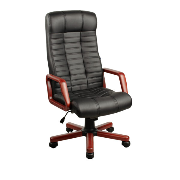 Fotoliu rotativ ATLANT EXTRA BLACK Eco-30 Descoperiți fotoliul rotativ ATLANT EXTRA BLACK Eco-30, perfect pentru birouri moderne. Cu un design elegant, tapițat cu piele eco și un mecanism flexibil, oferă confort maxim și ajustabilitate. Ideal pentru spații de lucru, se adaptează nevoilor utilizatorului.
