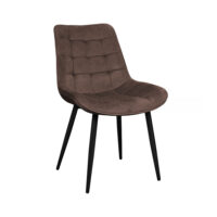 Стул Hans Catifea Brown HLR49+Black Legs Стул Hans Catifea Brown HLR49 с черными ногами — идеальное решение для вашего офиса или кухни. Комфортное сиденье из велюра на прочном металлическом каркасе гарантирует надежность и стиль. Высота 48 см, ширина 55 см, глубина 64 см. Купить уже сегодня!