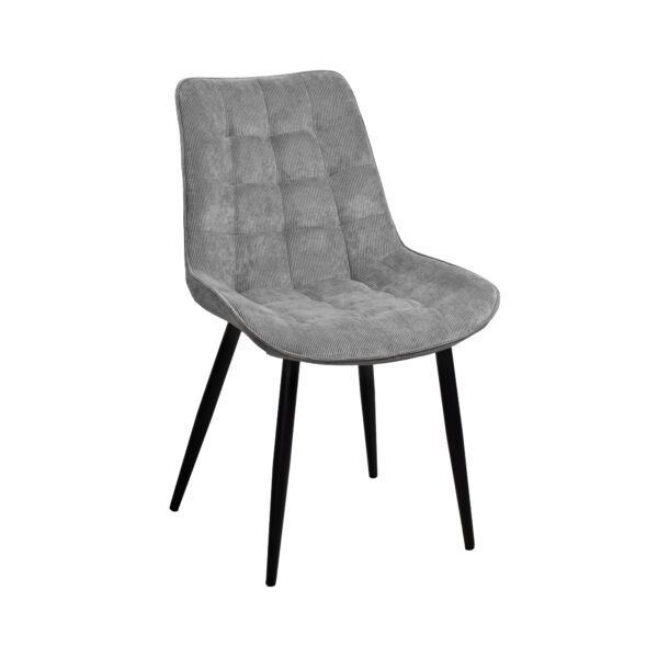 Стул Hans Velvet Grey BGF166-4+Black legs Стул Hans Velvet Grey BGF166-4 с черными ногами – идеальный выбор для вашего офиса или кухни. Комфортное сиденье из велюра и прочные металлические ноги обеспечивают стабильность и стиль. Высота 86 см, ширина 55 см. Придайте уют вашему пространству!