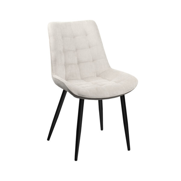 Стул Hans Velvet BEIGE BGF166-2+Black Legs Стул Hans Velvet BEIGE - идеальный выбор для офиса и кухни. Комфортный, с корпусом из фанеры и мягкой велюровой обивкой, он обеспечит уют и стиль. Прочные черные металлические ноги с защитой для пола. Высота сиденья 48 см, общая высота 86 см.