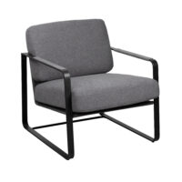 Fotoliu Ady Grey Descoperă Fotoliul Ady Grey, o alegere modernă și confortabilă pentru orice spațiu. Fabricat din metal și tapițat cu stofă de calitate, acest fotoliu oferă durabilitate și un design elegant. Ideal pentru birou sau acasă, cu confort optim și perne detașabile.