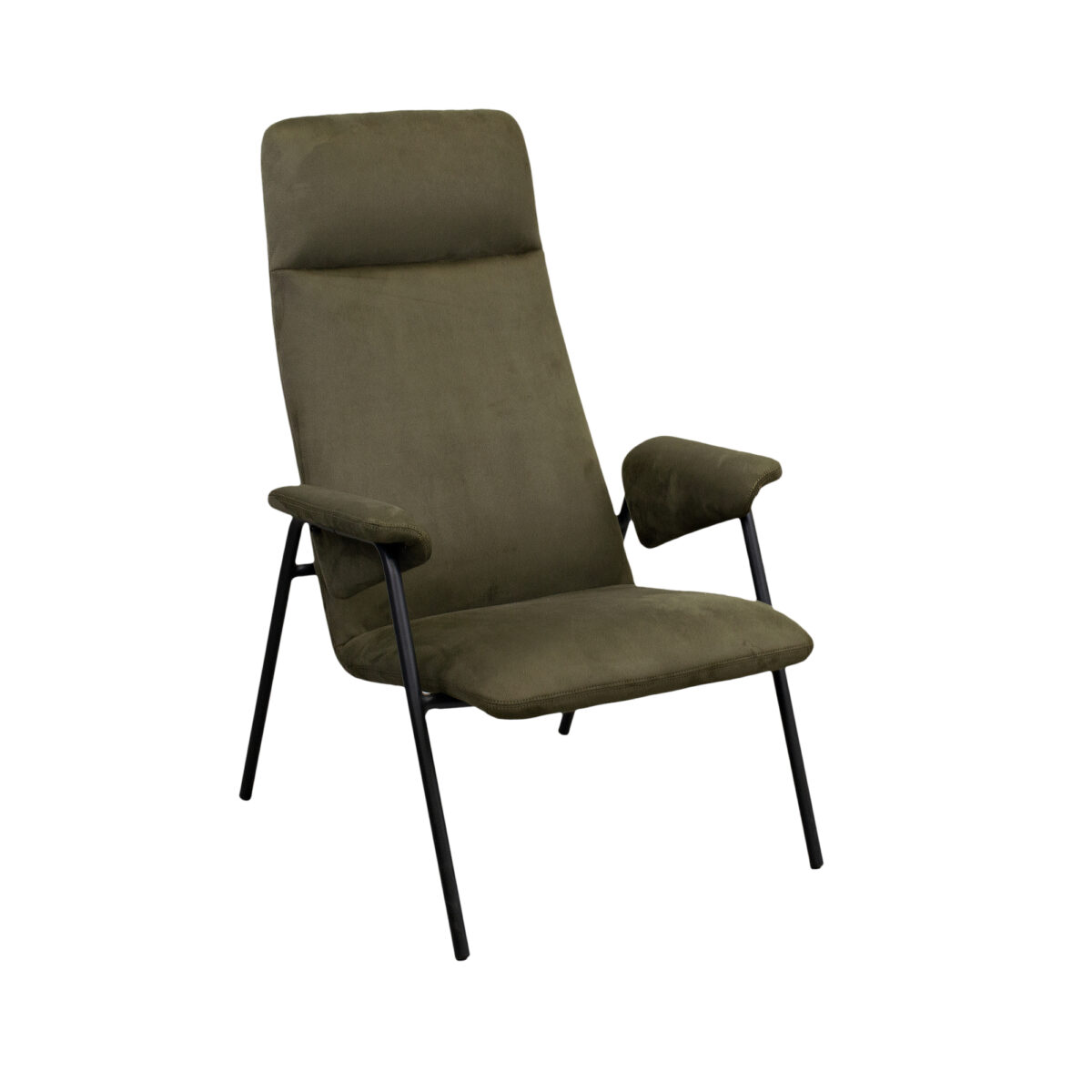 Armchair XS-040 S Green Discover the XS-040 S Green armchair, an elegant piece of furniture for your living room, featuring a contemporary design in mustard color. Comfortable and sturdy, with a metal frame and foam padding, it is perfect for maximum relaxation. Ideal for any space. Choose comfort and style!