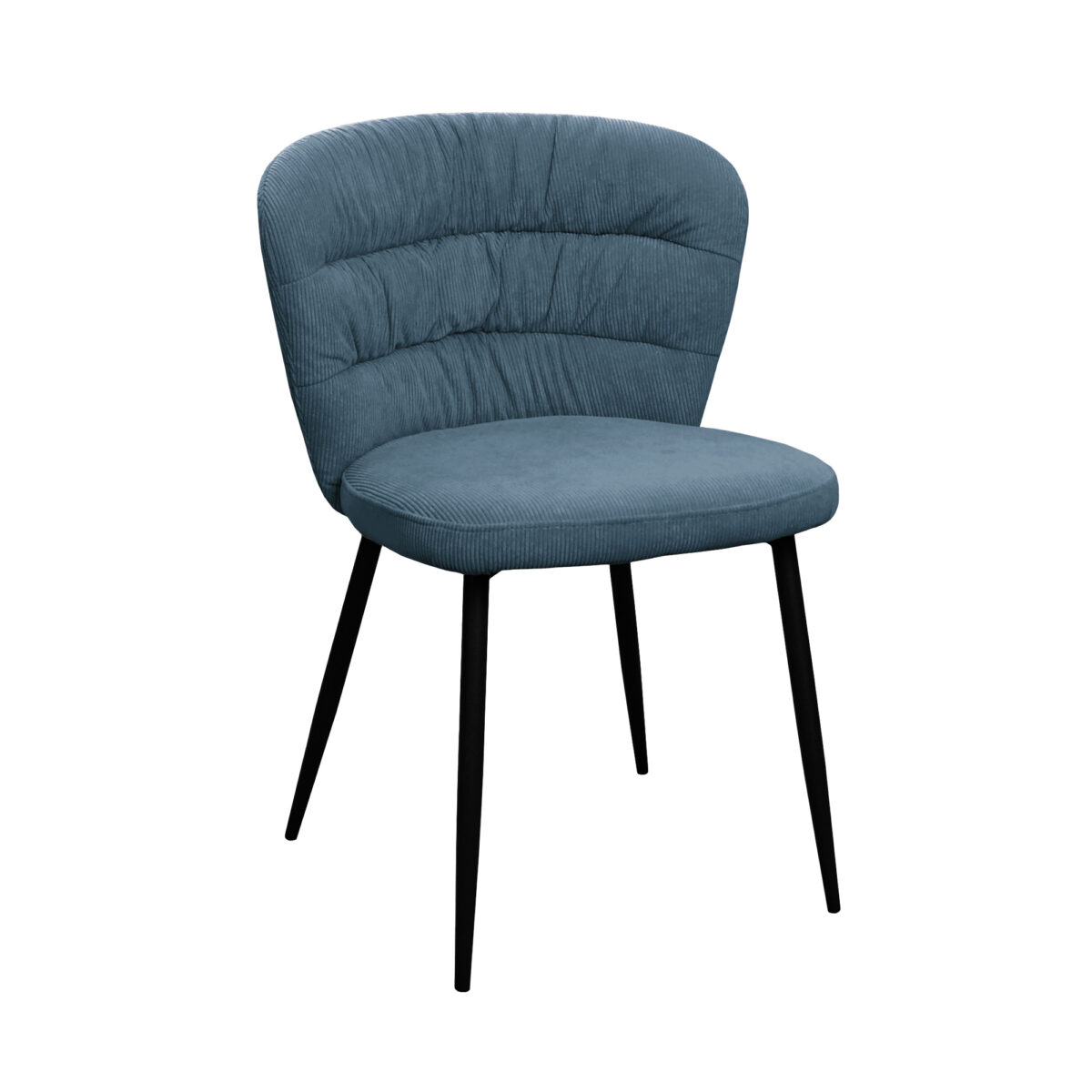 Scaun Escada~Blue CY-05 Descoperiți confortul și stabilitatea scaunului Escada Blue CY-05, perfect pentru orice bucătărie! Tapițat cu velvet delicat și cu picioare din metal rezistent, acest scaun combină eleganța cu funcționalitatea. Ideal pentru momentele petrecute în familie!