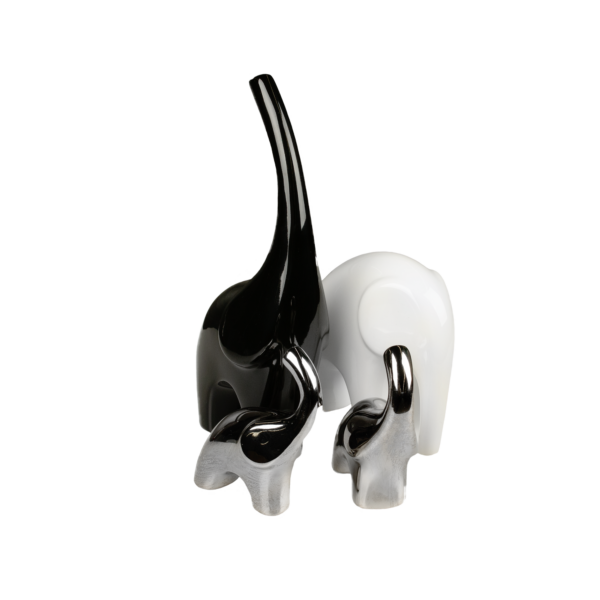 Deco Iepuri Black & White