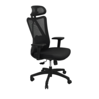 Офисное кресло M18A Black Офисное кресло M18A Black сочетает в себе комфорт и эргономику, с конструкцией из фанеры, пластика и дышащей ткани. Синхронный механизм позволяет регулировать высоту и спинку, а регулируемые 3D подлокотники и поясничная поддержка улучшают осанку. Современный дизайн и легкость в движении делают его идеальным для офисов и домашнего кабинета.