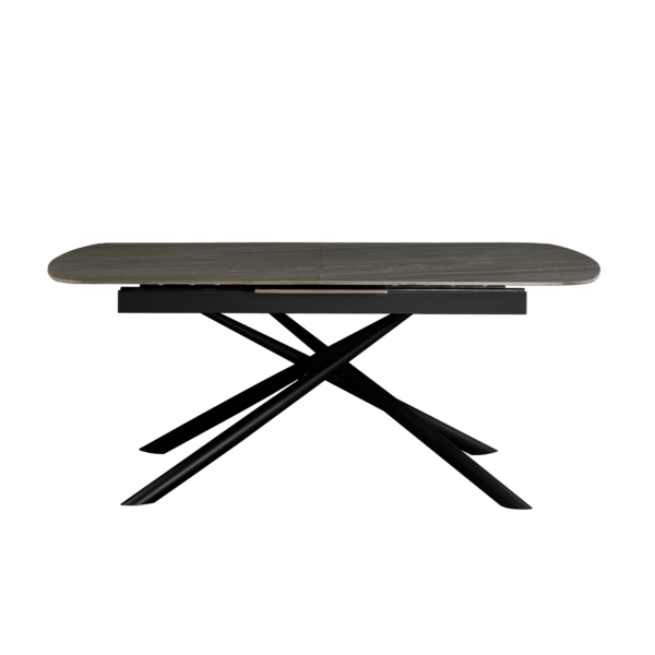 Masa Exstensibila Antila White (Oriental rhyme)180/220×90 Descoperiți Masa Extensibilă Antila – elegantă și practică, cu blat din ceramică rezistentă și cadru metalic stabil. Extindeți-o rapid de la 180 cm la 220 cm pentru a crea mai mult spațiu pentru oaspeți. Ideală pentru sufragerii moderne, adaugă stil și confort oricărui interior.