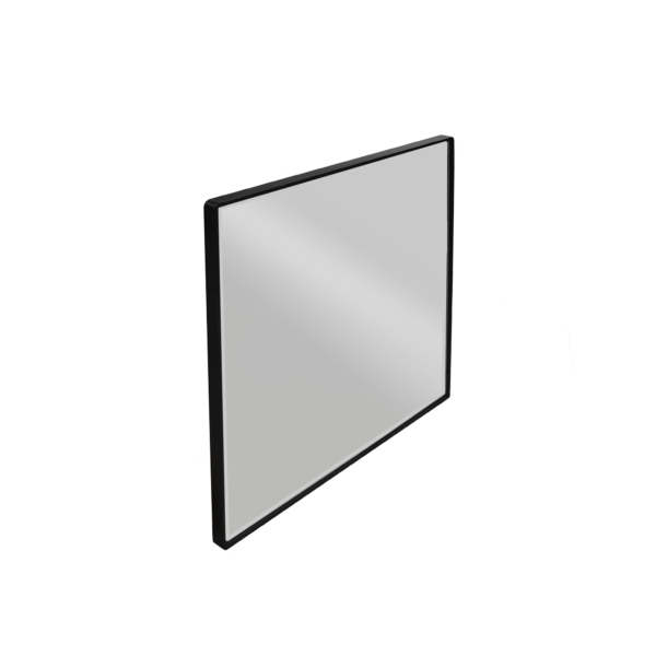 Oglinda in rama metalica 800×800 Descoperiți oglinda cu ramă metalică 70x70 cm, perfectă pentru orice spațiu. Designul modern și rezistența ramei din metal vopsit electrostatic sunt ideale pentru baie, hol sau dormitor. Cu suport din PAL și sistem de prindere invizibil, aceasta poate fi montată atât orizontal, cât și vertical.