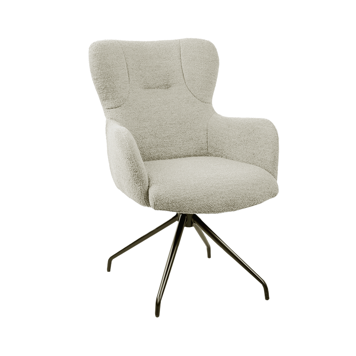 Scaun Bond Alpine Beige 186 Rotativ Returnabil Descoperiți scaunul Bond Alpine – o alegere elegantă și confortabilă pentru orice spațiu. Tapițat cu stofă rafinată, cu șezut și spătar din placaj cu spumă poliuretanică, acest scaun oferă un confort optim. Cadrul metalic asigură stabilitate, iar mecanismul rotativ la 360° cu revenire automată adaugă mobilitate. Ideal pentru birou, living sau dining, Bond Alpine combină designul modern cu funcționalitatea.