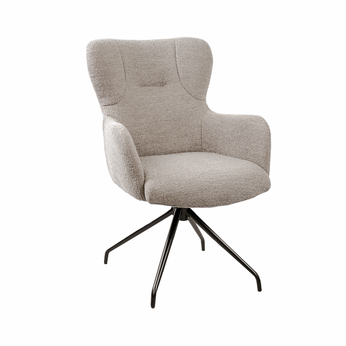 Scaun Bond Alpine Brown 12 Rotativ Descoperiți scaunul Bond Alpine – o alegere elegantă și confortabilă pentru orice spațiu. Tapițat cu stofă rafinată, cu șezut și spătar din placaj cu spumă poliuretanică, acest scaun oferă un confort optim. Cadrul metalic asigură stabilitate, iar mecanismul rotativ la 360° cu revenire automată adaugă mobilitate. Ideal pentru birou, living sau dining, Bond Alpine combină designul modern cu funcționalitatea.