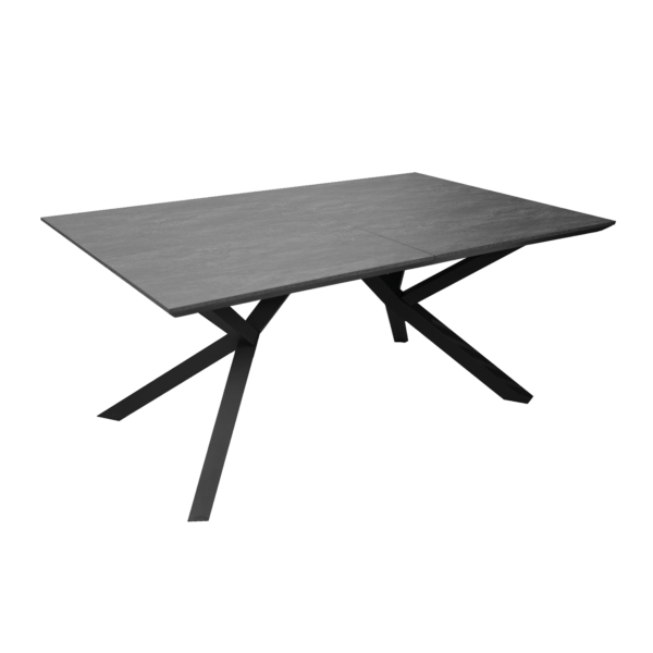 Masa Extensibila Blade 140/170/200×80 Descoperiți masa extensibilă Aiza, perfectă pentru un interior modern. Cu blat din MDF laminat și cadru metalic vopsit electrostatic, oferă durabilitate și eleganță. Mecanismul slide-top permite extinderea rapidă de la 160 cm la 220 cm, fiind ideală pentru orice ocazie. Confortabilă și versatilă, se integrează perfect în orice decor.