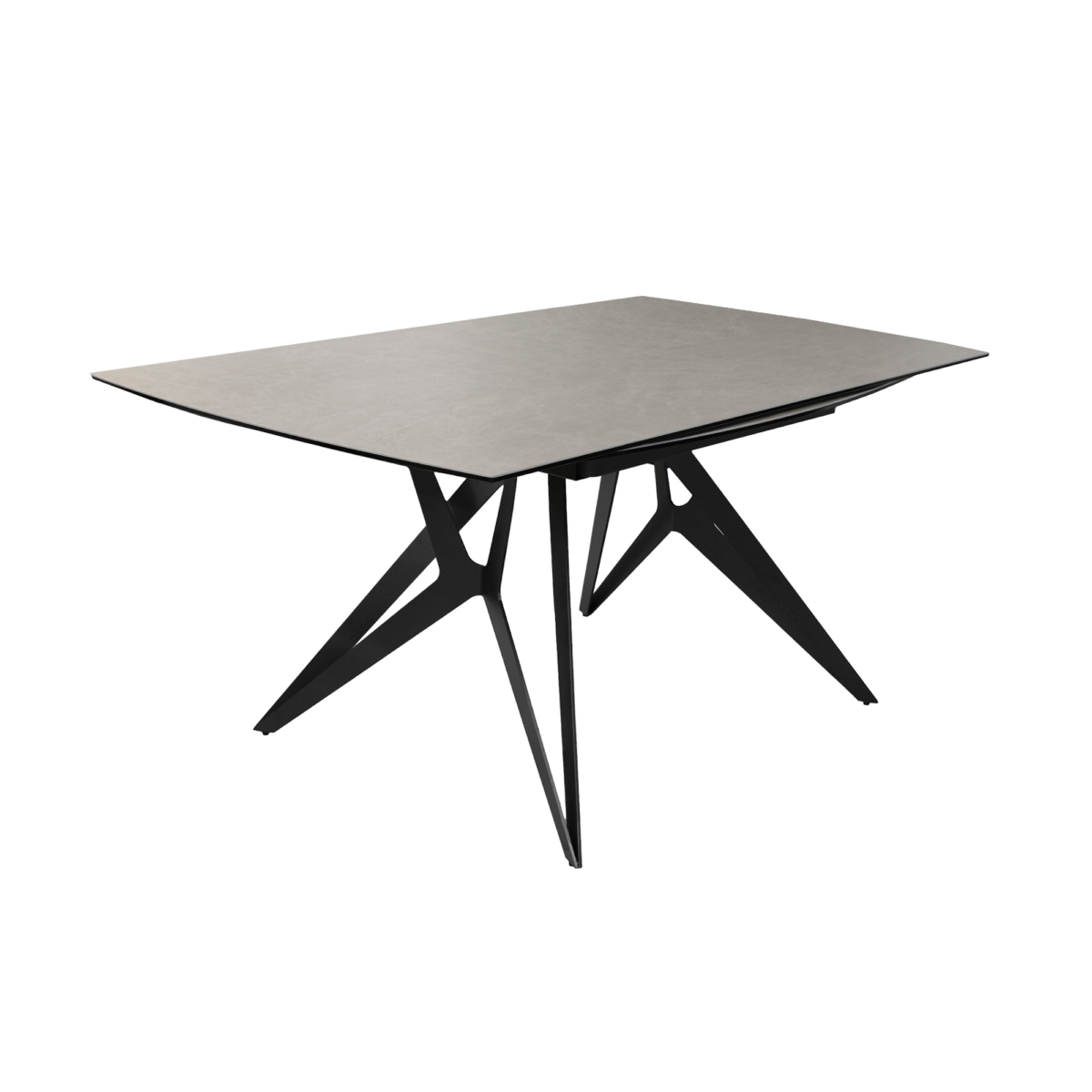 Masa Extensibilă Chara 130/160/190×95 Descoperiți Masa Fabio 160x90, o alegere elegantă și practică pentru orice interior modern. Blat din ceramică termorezistentă și sticlă securizată, cu extensii laterale pentru flexibilitate. Designul modern și materialele premium o fac ideală pentru utilizare zilnică sau ocazii speciale!