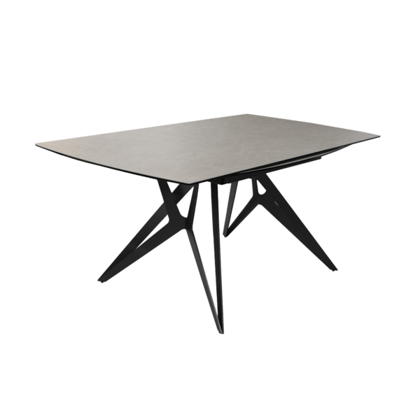 Masa Extensibilă Chara 130/160/190×95 Descoperiți Masa Fabio 160x90, o alegere elegantă și practică pentru orice interior modern. Blat din ceramică termorezistentă și sticlă securizată, cu extensii laterale pentru flexibilitate. Designul modern și materialele premium o fac ideală pentru utilizare zilnică sau ocazii speciale!