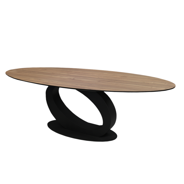 Masa Nature 2400×1100 Descoperiți Masa Nature – un design modern și elegant pentru dining. Cu un blat din MDF de înaltă calitate și cadru metalic vopsit, această masă ovală oferă un spațiu generos și un aspect contemporan. Ideală pentru mesele de zi cu zi sau ocazii speciale, îmbină funcționalitatea cu stilul rafinat.