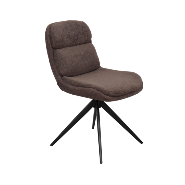Scaun Zenia Velvet Dark Grey Descoperiți scaunul Ava – un echilibru perfect între eleganță și confort. Cu cadru metalic vopsit și tapițerie din stofă, oferă stabilitate și susținere ergonomică. Mecanismul rotativ 360° și designul său rafinat îl fac ideal pentru birouri, dining sau zone de relaxare. Perfect pentru un interior modern!