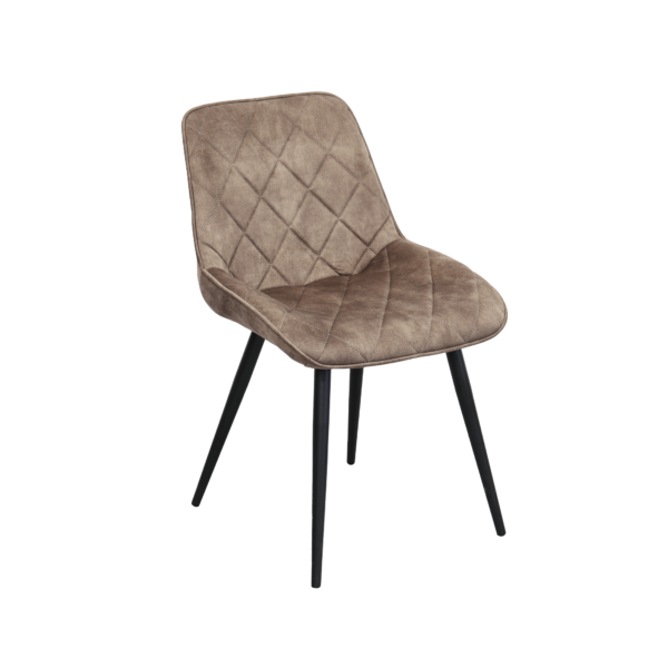 Scaun NICOLE RMB PL05 Brown Descoperiți scaunul NICOLE – o alegere elegantă și confortabilă pentru orice interior modern. Cu un cadru metalic rezistent și tapițerie din material Palladium, antigheare și hidrofob, oferă confort optim și ușurință la întreținere.