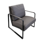 Fotoliu Raff Grey Descoperiți Fotoliul Dominus – combinația ideală între stil modern și confort. Cu structură metalică durabilă, tapițerie din eco-piele și pernuță detașabilă, este perfect pentru birouri sau zone de așteptare. Designul ergonomic oferă relaxare și susținere optimă.