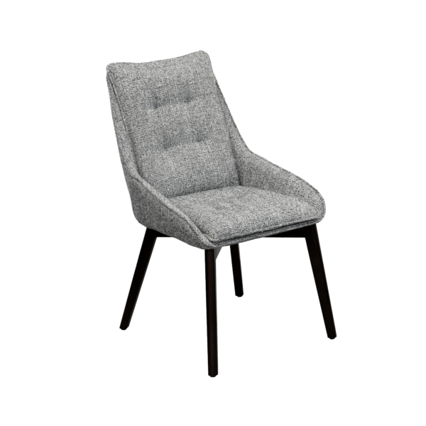 Scaun Osman Grey Descoperiți Scaunul Osman Grey – un echilibru perfect între eleganță și confort. Tapițat cu stofă, cu picioare din lemn masiv de frasin și un design ergonomic, oferă stabilitate și confort pe termen lung. Ideal pentru un interior modern, este perfect pentru mese și spații de relaxare.