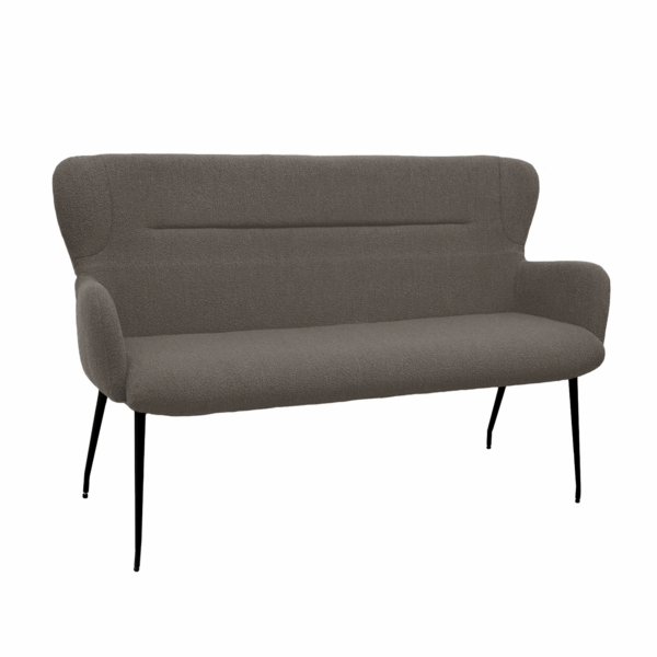 Bancheta Bent Alpine 170 Brown Descoperiți Bancheta Bent Alpine – o piesă de mobilier modernă, ideală pentru living, holuri sau zone de așteptare elegante. Cu un cadru metalic rezistent și tapițerie din stofă de calitate superioară, aceasta oferă un confort optim și un design sofisticat. Perfectă pentru orice spațiu, garantează atât stil, cât și funcționalitate!