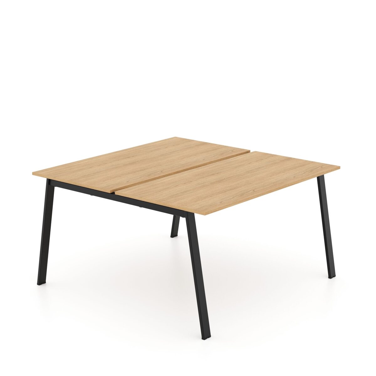 Masa Birou Sakura Twin 1380×1400 Masa Arki Twin 1380x1400, fabricată de Decoprim, este o soluție practică și durabilă pentru birouri moderne, oferind un spațiu generos de lucru cu blat din PAL melaminat și cadru metalic sudat.