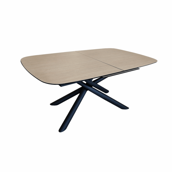 Masa Velma Wood 1800/2400×1000 Descoperiți Masa Velma - o masă elegantă din sticlă securizată, perfectă pentru bucătăria dumneavoastră. Cu un mecanism de extensie ingenios și un design modern, masa oferă confortul necesar pentru întâlniri de familie sau evenimente speciale. Transformă fiecare masă într-o experiență memorabilă!